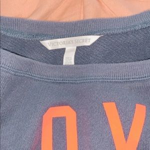 victoria’s secret sweatshirt